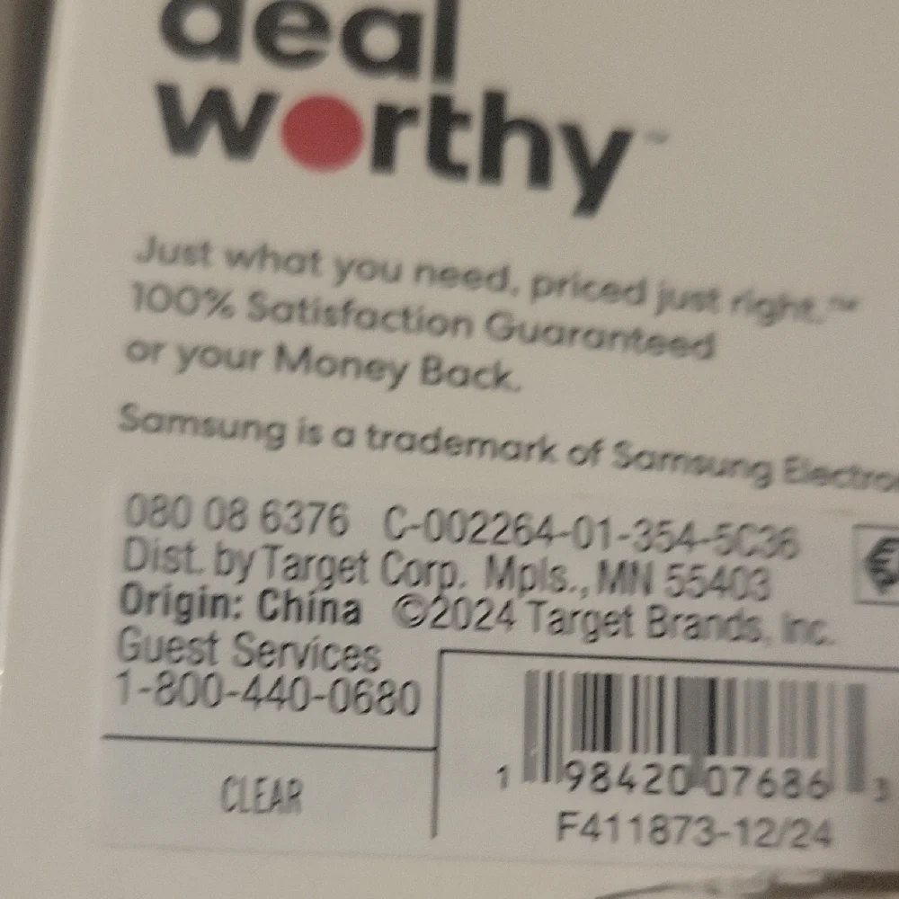 White Screen Protector